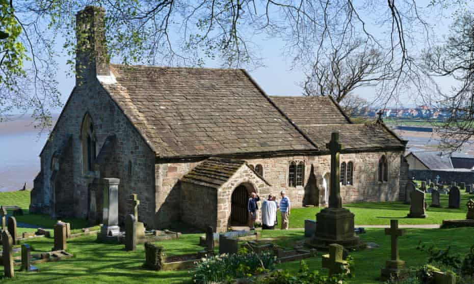 St Peter’s church in Heysham, near Morecambe, Lancashire.
