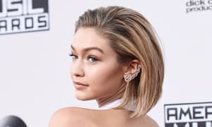 Gigi Hadid at the American Music Awards, Los Angeles, November 2015
