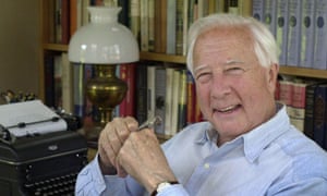 David McCullough, pictured in his library in West Tisbury, Massachusetts.