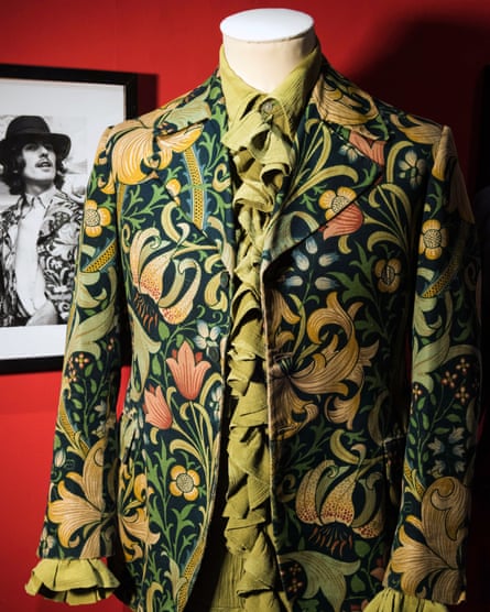 A vintage 1960s William Morris golden lily print jacket by Granny Takes a Trip.