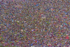 More than 600,000 devotees participated in South Asia’s largest Eid-ul-Fitr congregation., Gor-e-Shahid Boro Math, Bangladesh