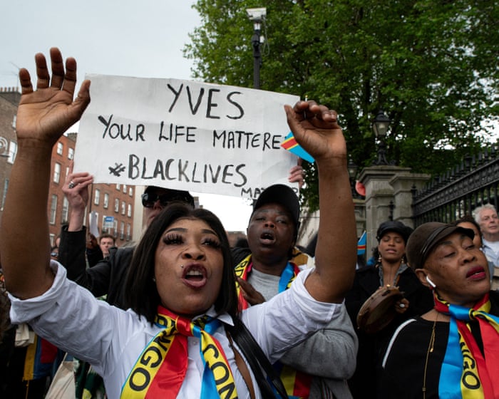 ‘Racist mindsets’: Africans in Ireland feel fear in wake of Yves Sakila’s death