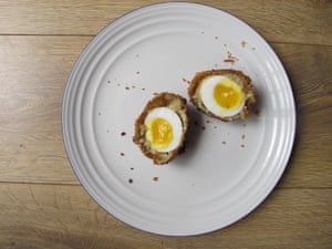 Mark E Johnsonâs vegetarian Scotch Eggs.
