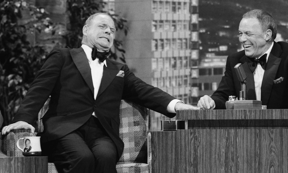 Don Rickles and Frank Sinatra Black and White