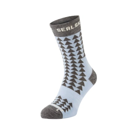 Sealskinz Hilgay Single Layer Mid Length Merino Running Sock