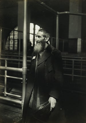Patriarch at Ellis Island, 1905 ‘Though Ellis Island was not a new subject for journalism and pictorial representation, Hine’s approach and motivation may have been new,’ wrote Maren Strange of Hine’s social documentary photography, revealing the ways Hine’s work exemplifies the spirit of early 20th-century migration
