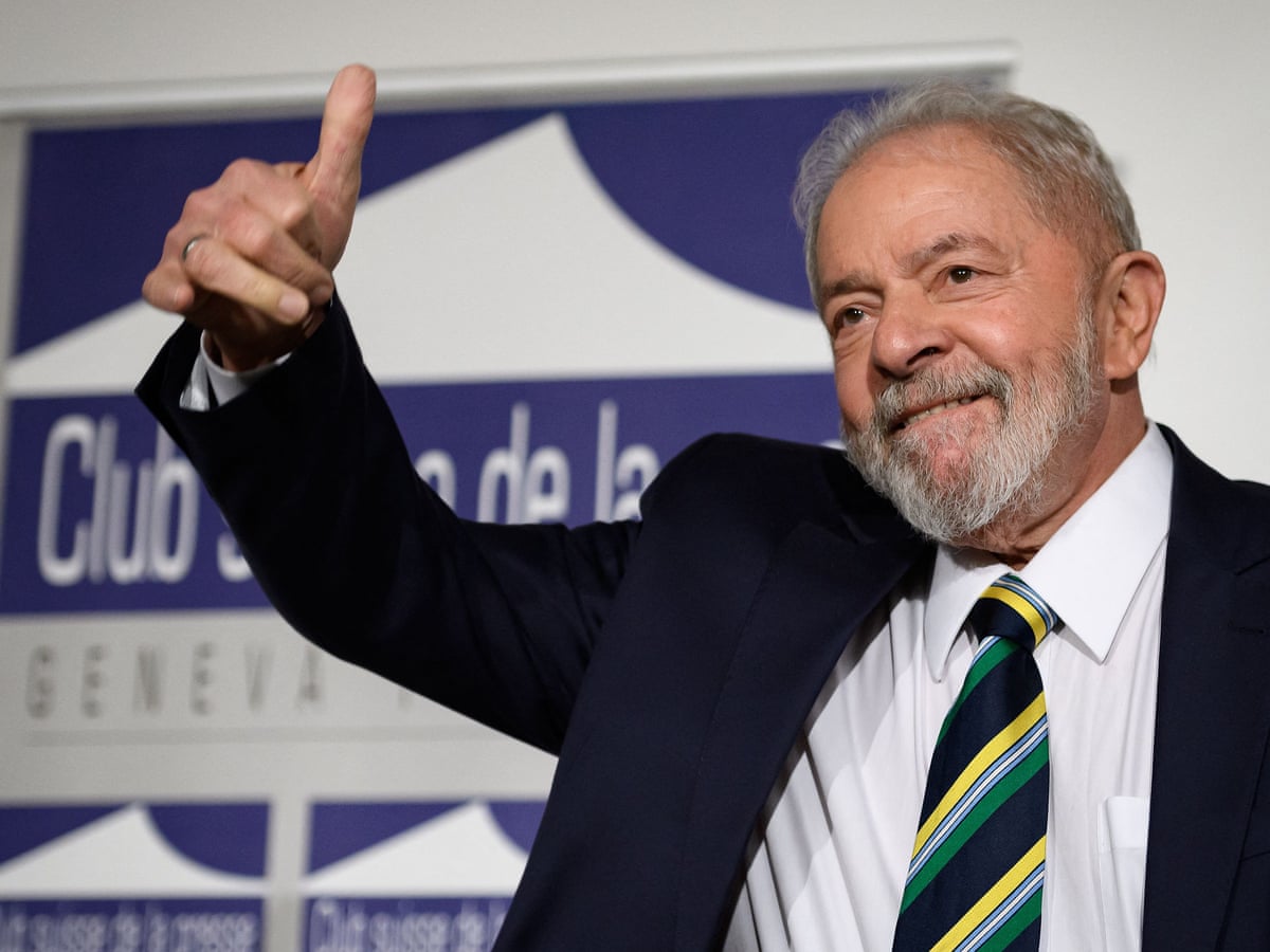 Brazil: Lula has convictions quashed, leaving him free to challenge Bolsonaro | Luiz Inácio Lula da Silva | The Guardian