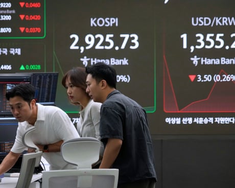 Oil surges after Israel’s attack on Iran, as markets slide – business live