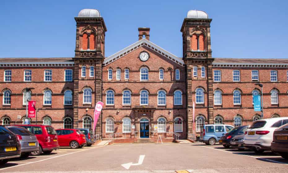 The Skiddaw building at fusehill street campus in Carlisle.