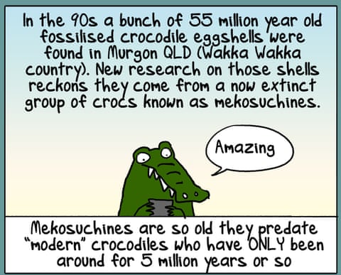 Cartoon by First Dog on the Moon titled Drop Crocs, panel 2