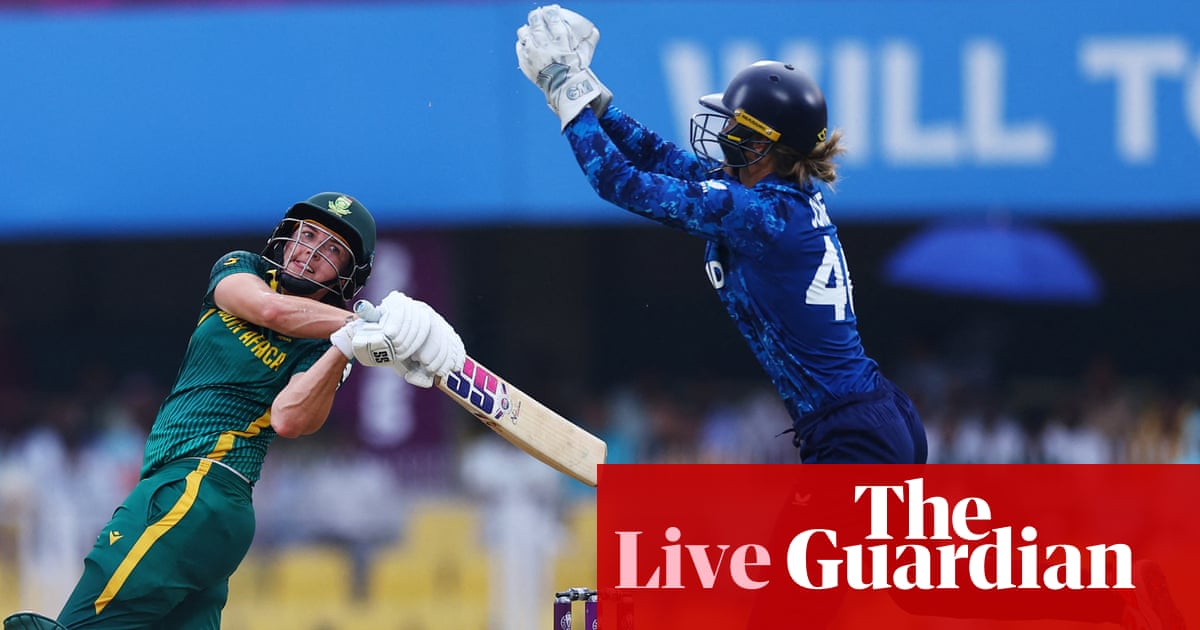England v South Africa: Women’s Cricket World Cup semi-final – live England v South Africa: Women’s Cricket World Cup semi-final – live