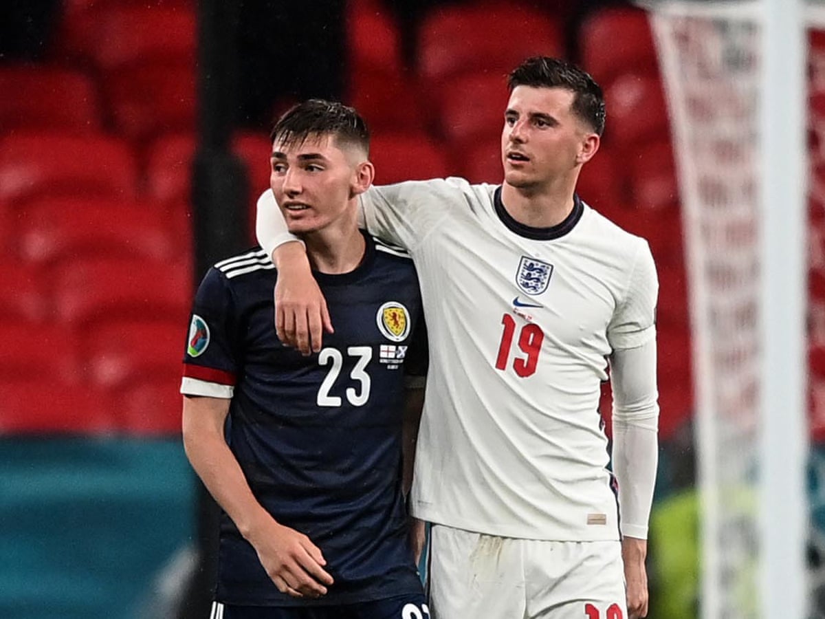 England's Mount and Chilwell isolating after Scotland's Gilmour tests  positive | England | The Guardian