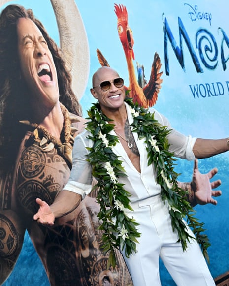 Dwayne ‘The Rock’ Johnson attends the Los Angeles premiere of Moana