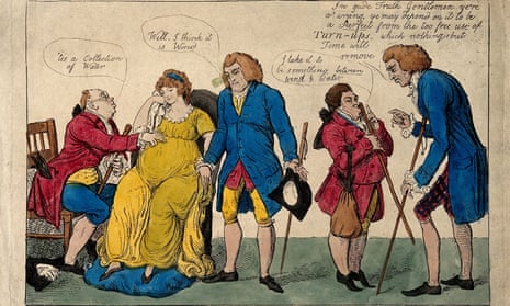 Time the Best Doctor, caricature by Isaac Cruikshank, 1803