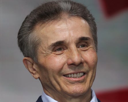 Bidzina Ivanishvili smiling