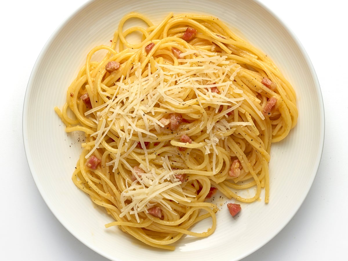 How To Make Spaghetti Carbonara Recipe Food The Guardian