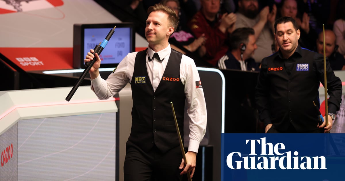 Judd Trump advances to 10th World Snooker quarter-final despite lackluster performance at World Snooker Championship