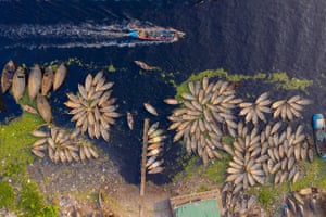 Boats of Buriganga, Dhaka, Bangladesh.
