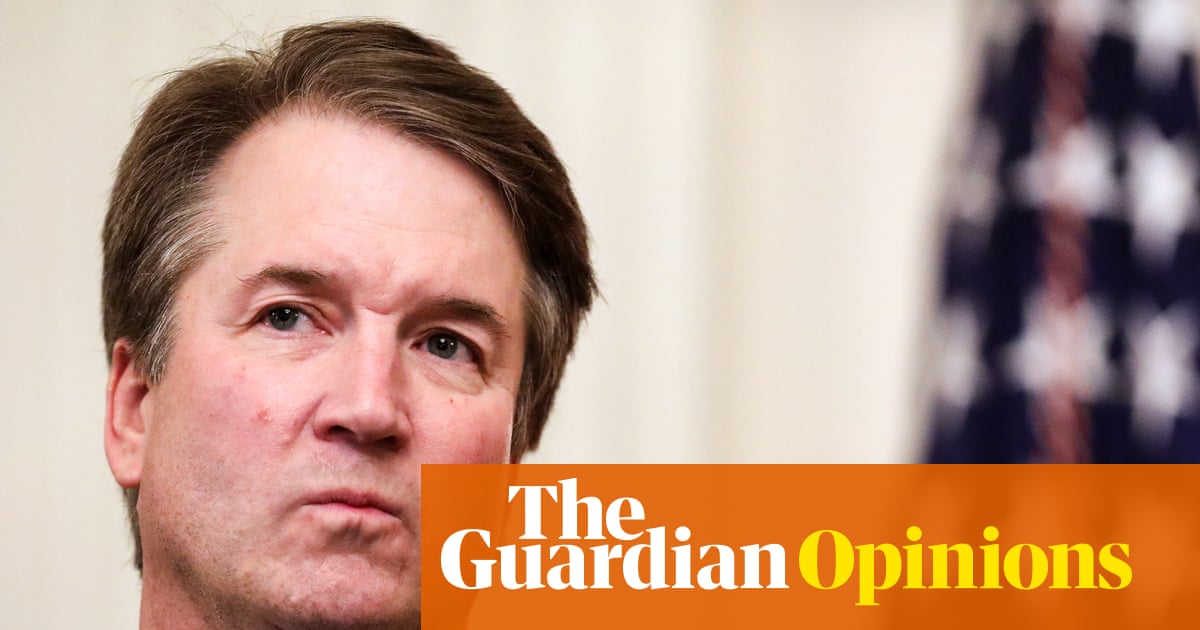 Brett Kavanaugh, seen here workshopping new ways to turn ‘because Trump wants it’ into binding constitutional law.