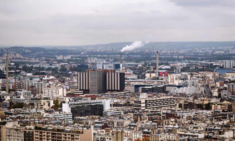 A view of Paris’s eastern suburbs.