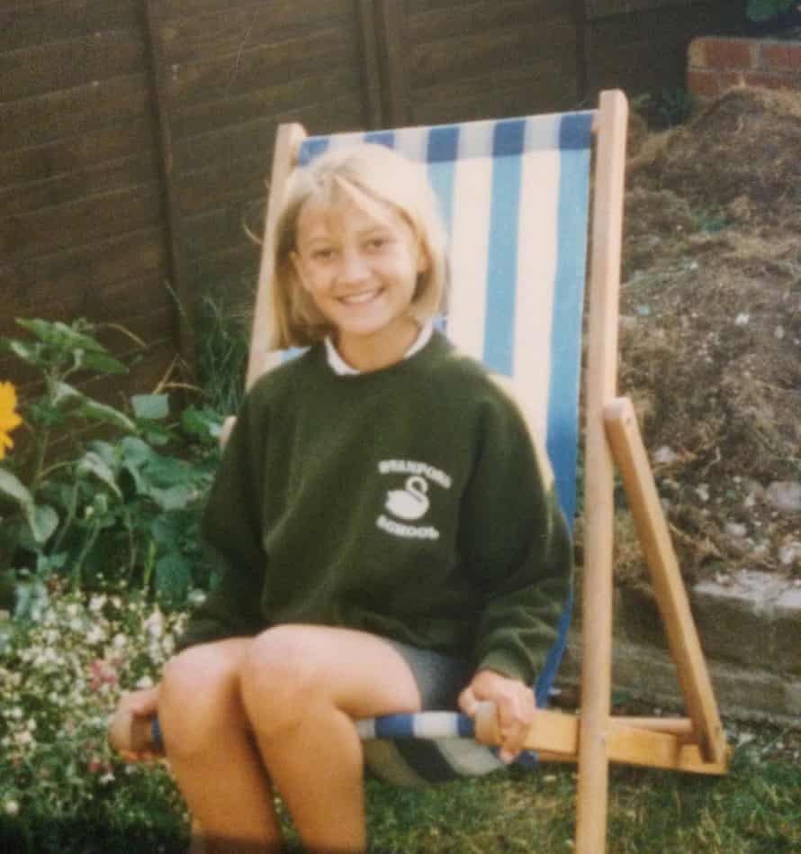 Jenny, aged about 10, soon after her family were rehoused, in Brighton.