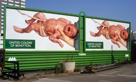 Benetton’s new-born baby poster from 1991.