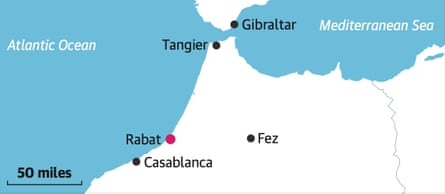 Morocco map