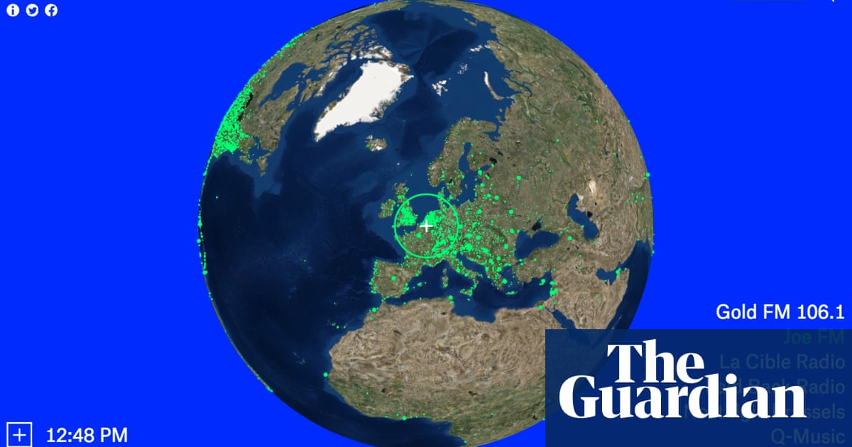 Want to tune in to the world's radio stations? Grow your listening Radio.Garden | Travel | The Guardian
