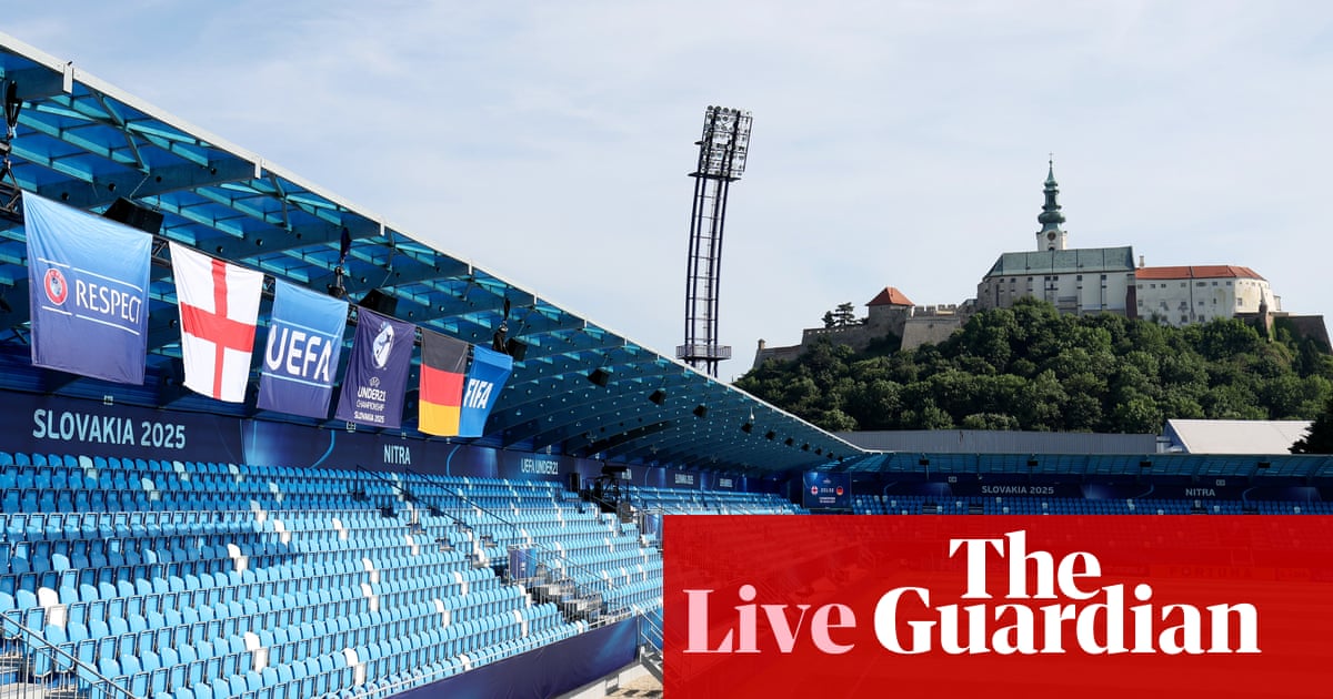 England v Germany: European Under-21 Championship live
