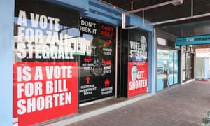 Signs opposing Zali Steggall in Warringah