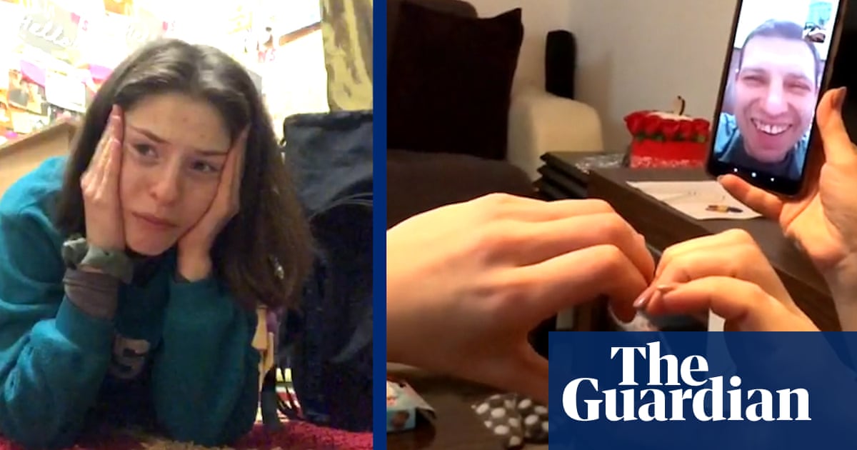 ‘Like a horror movie’: 19-year-old shares Ukraine escape on TikTok – The Guardian