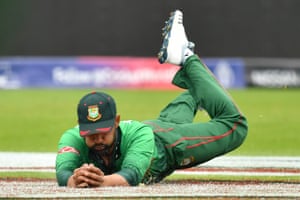 Tamim takes the catch to dismiss West Indies’ Shimron Hetmyer.