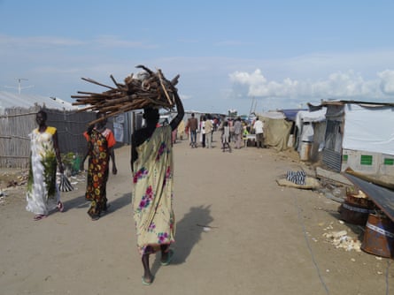 The IDP camp in Malakal, South Sudan.