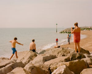 Felixstowe Beach, Suffolk.
