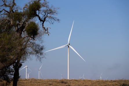 a wind turbine