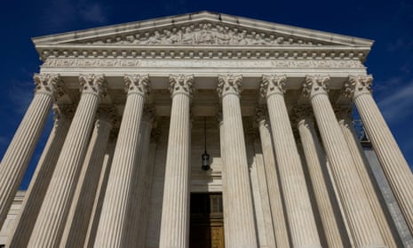 a building with large white columns