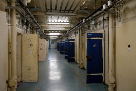 Cells inside a prison