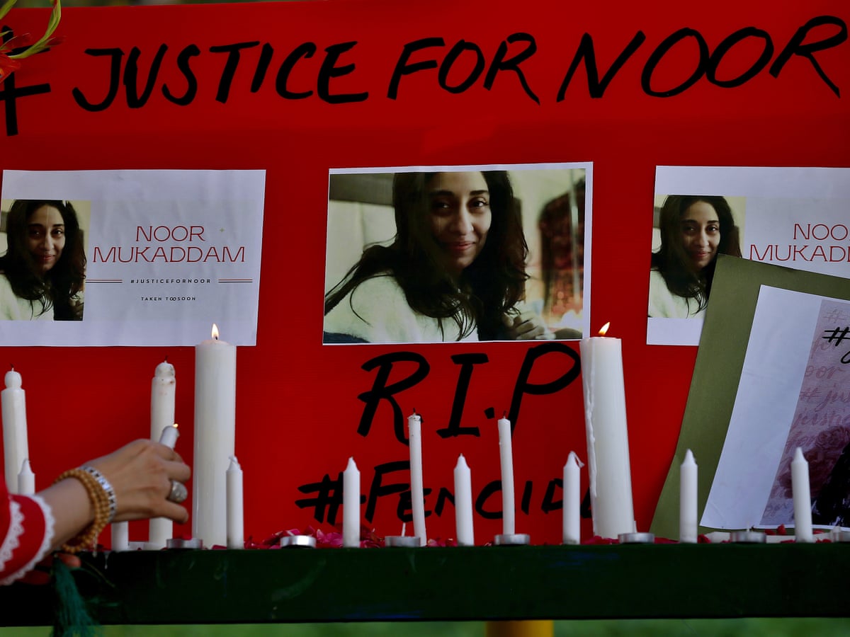 Pakistan reckons with its 'gender terrorism epidemic' after murder of Noor Mukadam | Women's rights and gender equality | The Guardian