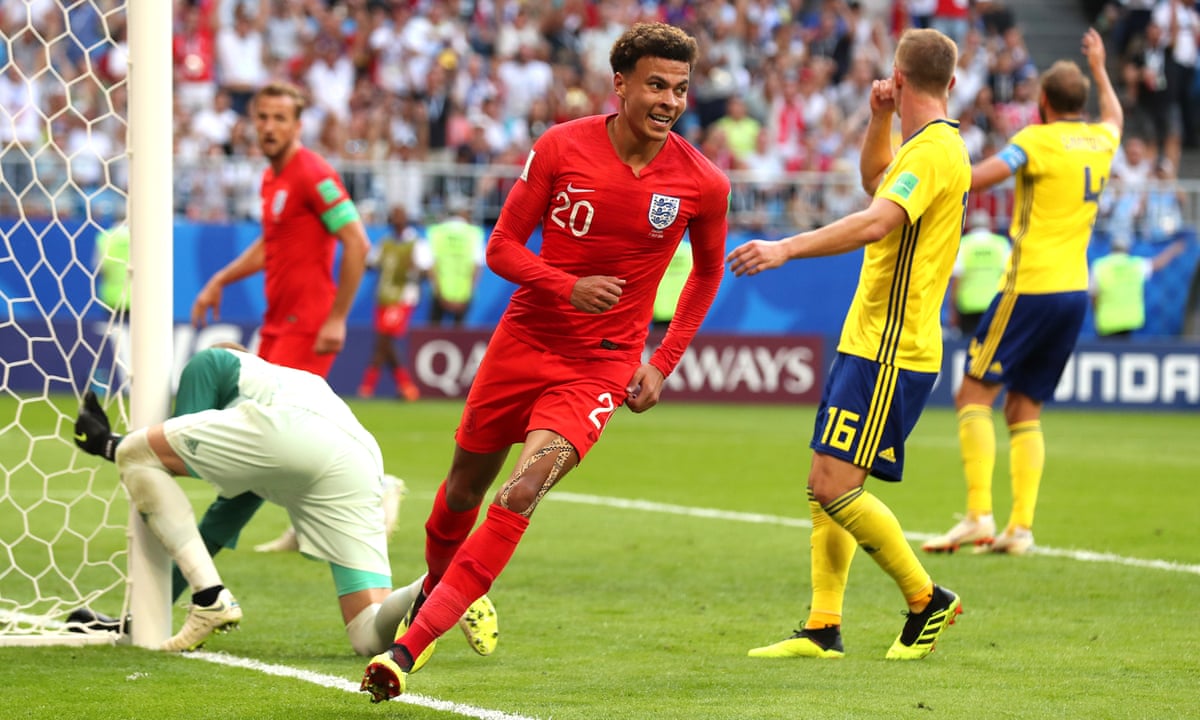 England Beat Sweden To Reach First World Cup Semi Final In 28 Years World Cup 2018 The Guardian