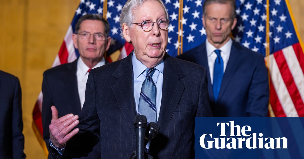 Mitch McConnell under fire after saying African Americans vote as much as ‘Americans’ – video