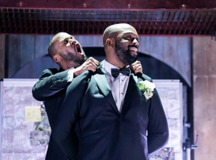 Mandela Siobhan and Ken Nwosu in Othello.