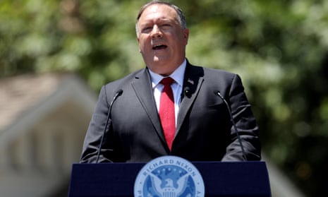 Mike Pompeo, the US secretary of state