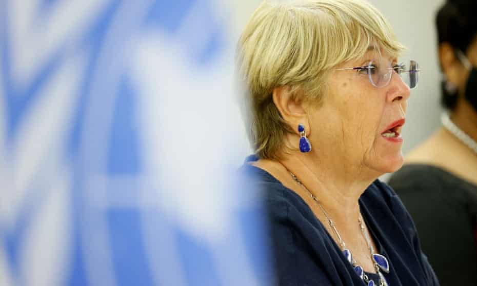 The UN high commissioner for human rights, Michelle Bachelet.