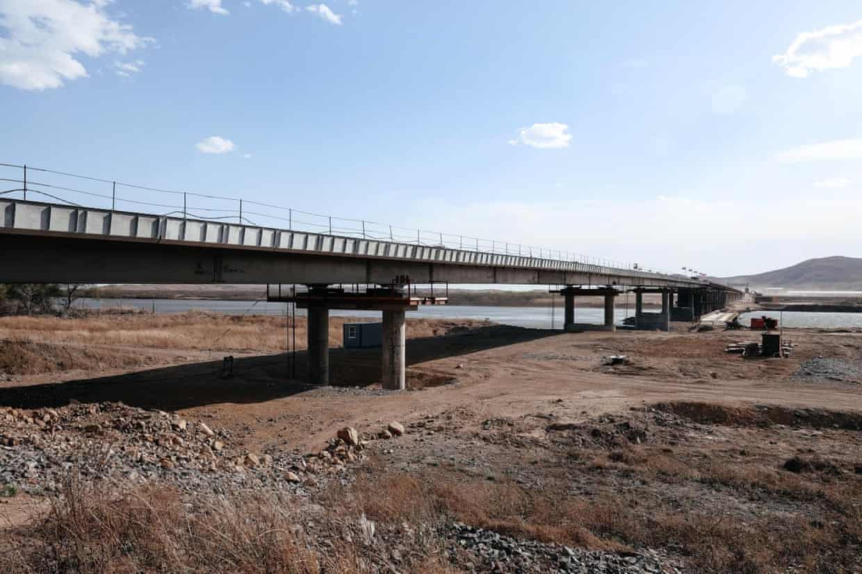 Bridge across the Tumen River