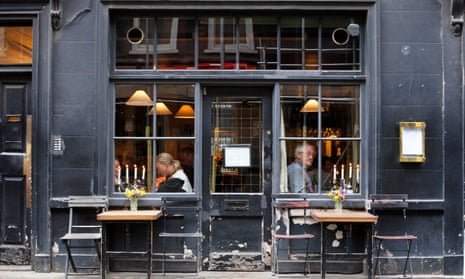 Andrew Edmunds Restaurant, Lexington Street, Soho, London, for Marina O'Loughlin's Guardian Weekend restaurant review, 02/10/2015 Sophia Evans for The Guardian