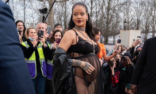 Rihanna said she was ‘pushing into the idea of sexy’.