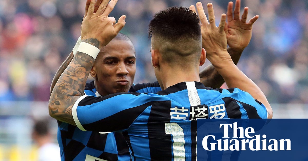 Ashley Young makes rapid Inter impact as Serie A title race heats up