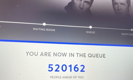 Oasis fans frustrated by technical issues in battle to nab reunion