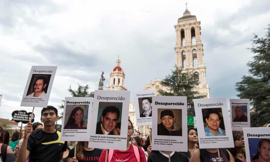 Relatives of the missing demand action from the Mexican government during International Day of the Victims of Enforced Disappearances on 30 August.