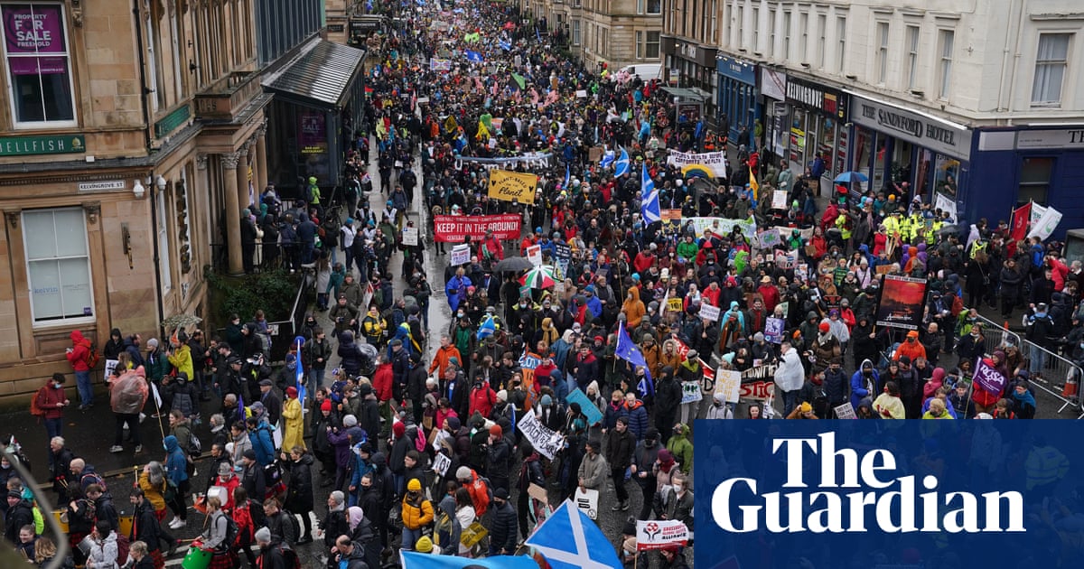 Millions around the world march to demand action on the climate crisis – video report